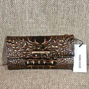Brahmin Cordelia Wallet Chocolate Melbourne